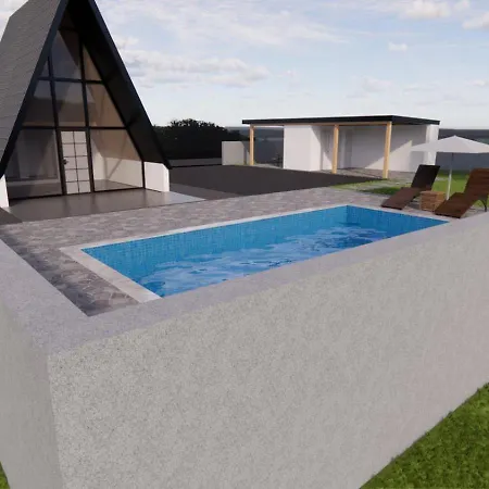 Vikendica Sa Bazenom Huzur Цазин